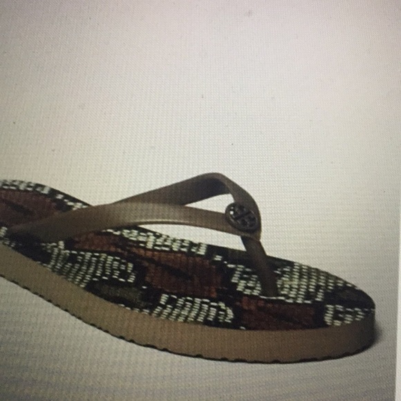 TORY BURCH - PRINTED FLIP-FLOP (NWT) - Picture 5 of 11